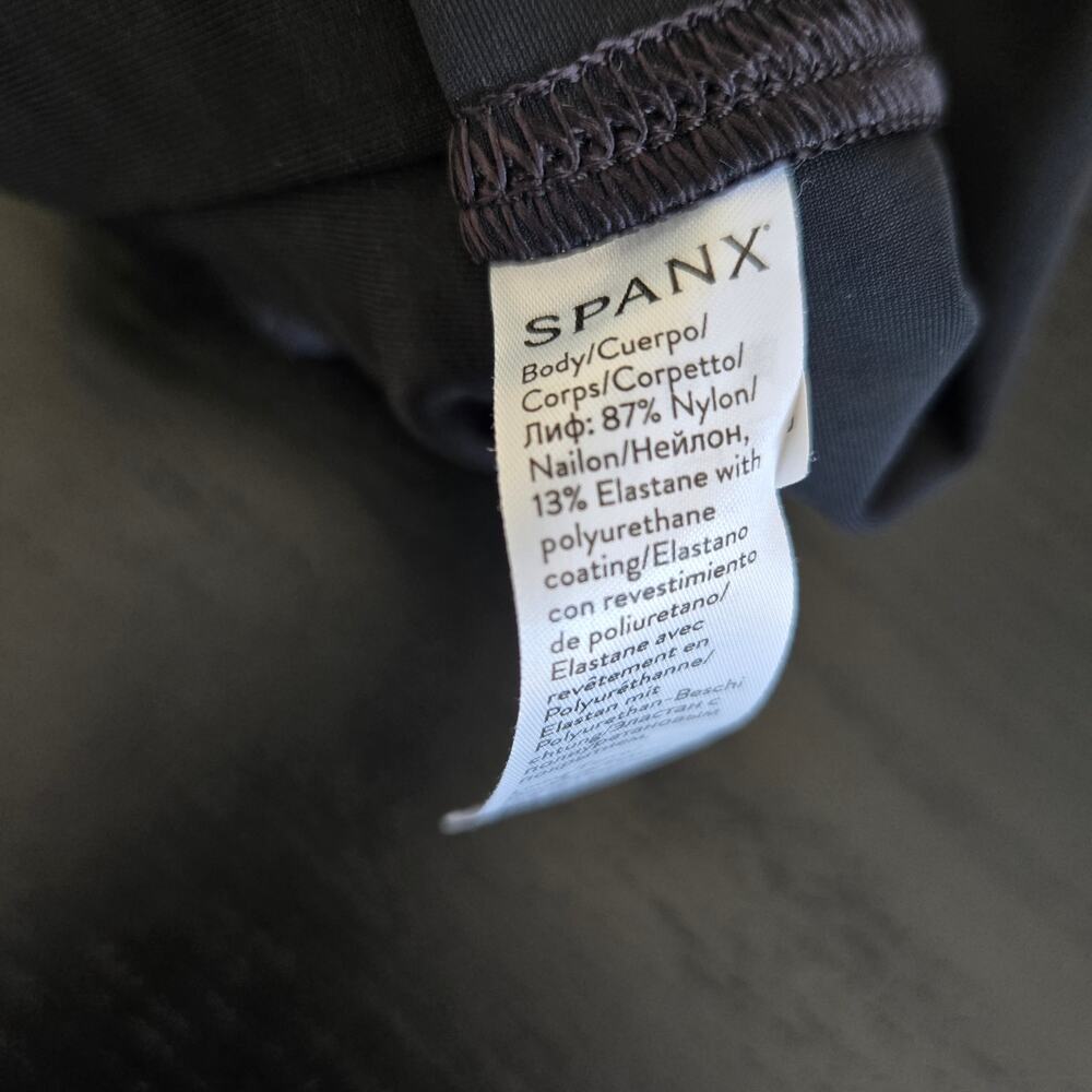 Spanx Black Camo Leggings Stretch Slimming High Rise Stretch Women Small - Picture 11 of 12